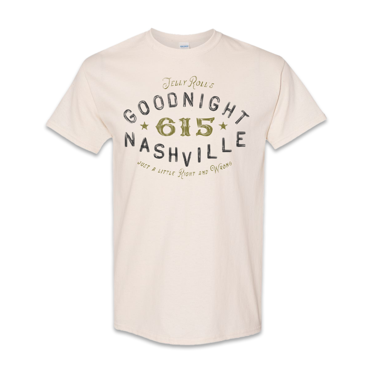 Goodnight Arch Ivory Tee