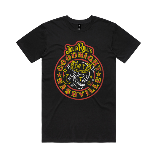 Red Insignia Black Tee